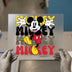Retro Cartoon Mouse | DTF Transfer Ready to Press | Y2K Aesthetic Heat Transfer