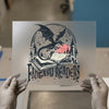 Fantasy Readers Dragon Book | DTF Transfer Ready to Press | Mystical Heat Transfer