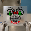Christmas Wonderful Time | DTF Transfer Ready to Press | Festive Holiday Heat Transfer