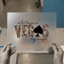 Vegas Leopard Spade | DTF Transfer Ready to Press | Bold Statement Heat Transfer