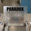 Paradox Stacked Text | DTF Transfer Ready to Press | Bold Outline Heat Transfer