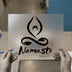 Namaste Yoga Pose | DTF Transfer Ready to Press | Spiritual Heat Transfer