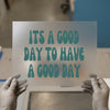 Good Day Vibe | DTF Transfer Ready to Press | Retro Groovy Heat Transfer