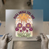 Here Comes The Sun | DTF Transfer Ready to Press | Retro Boho Heat Transfer