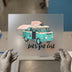 Retro Van & 'Let's Get Lost' | DTF Transfer Ready to Press | Vintage Camper Heat Transfer
