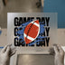 Game Day Football | DTF Transfer Ready to Press | Sports Fan Heat Transfer