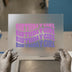 Birthday Girl Wavy Font | DTF Transfer Ready to Press | Retro Funky Heat Transfer