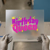 Birthday Queen Crown | DTF Transfer Ready to Press | Celebration Heat Transfer