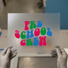 Preschool Crew | DTF Transfer Ready to Press | Retro Groovy Heat Transfer