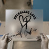Reckless Love of God | DTF Transfer Ready to Press | Faith Heat Transfer