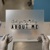 God For The Play About Me | DTF Transfer Ready to Press | Faith-Based Heat Transfer