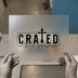 Created with a Purpose Cross | DTF Transfer Ready to Press | Faith Heat Transfer