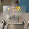 Faith Hope Love Floral DTF Transfer Ready to Press | Watercolor Style Heat Transfer