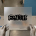 Faith Grunge Block | DTF Transfer Ready to Press | Motivational Heat Transfer
