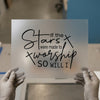 If the Stars Were Made to Worship | DTF Transfer Ready to Press | Scriptural Heat Transfer