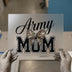 Army Mom Camo Bow | DTF Transfer Ready to Press | Patriotic Heat Transfer
