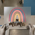 Boho Mama Rainbow Heart | DTF Transfer Ready to Press | Cute Heat Transfer