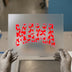 Mama Heart Pattern | DTF Transfer Ready to Press | Retro Heat Transfer