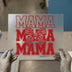 MAMA with Checkered Bow | DTF Transfer Ready to Press | Cute Heat Transfer