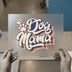 Retro Dog Mama with Paws | DTF Transfer Ready to Press | Vintage Heat Transfer