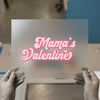 Mama's Valentine | DTF Transfer Ready to Press | Retro Pink Heat Transfer
