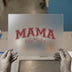 MAMA with Bow | DTF Transfer Ready to Press | Retro Collegiate Heat Transfer