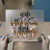 Wife Mother Dog Lover Leopard Print | DTF Transfer Ready to Press | Pet Mama Heat Transfer