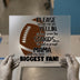 Proud Mama Football Fan | DTF Transfer Ready to Press | Game Day Heat Transfer