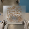 Living My Dog Mom Era DTF Transfer Ready to Press | Pet Lover Heat Transfer