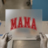 Mama Arch Text | DTF Transfer Ready to Press | Retro Style Heat Transfer