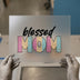 Blessed Mom Leopard Print | DTF Transfer Ready to Press | Vibrant Heat Transfer