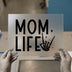 Mom Life Skeleton Hand | DTF Transfer Ready to Press | Rocker Heat Transfer