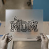Boy Mom Leopard Print | DTF Transfer Ready to Press | Empowering Heat Transfer