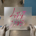 Love Life Jesus Script | DTF Transfer Ready to Press | Faith Heat Transfer