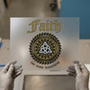 Faith Can Move Mountains Celtic Knot | DTF Transfer Ready to Press | Motivational Heat Transfer