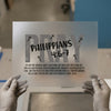 Philippians 4:6-7 'PRAY' | DTF Transfer Ready to Press | Faith Heat Transfer