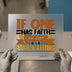 If One Has Faith Quote | DTF Transfer Ready to Press | Inspirational Heat Transfer