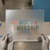 Made to Worship Cross | DTF Transfer Ready to Press | Christian Heat Transfer