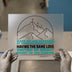 Christian Mountain Landscape & Philippians 2:2 Quote | DTF Transfer Ready to Press | Faith Heat Transfer