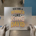 You Are A Winner Like King David | DTF Transfer Ready to Press | Retro Faith Heat Transfer