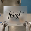 Trust Scripture | DTF Transfer Ready to Press | Faith Heat Transfer