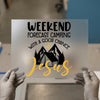 Camping & Jesus Quote | DTF Transfer Ready to Press | Christian Heat Transfer
