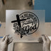 Trusting God Cross & Roses | DTF Transfer Ready to Press | Faith Heat Transfer