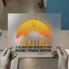 Faith & Mountains DTF Transfer Ready to Press | Inspirational Heat Transfer