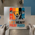 Lift Heavy Pray Hard | DTF Transfer Ready to Press | Retro Gym Heat Transfer