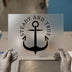 Steady and True Anchor | DTF Transfer Ready to Press | Nautical Heat Transfer