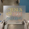 Jesus Best Gift Ever | DTF Transfer Ready to Press | Retro Style Heat Transfer