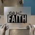 Walk by Faith DTF Transfer Ready to Press | Christian Heat Transfer