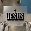 Jesus The Way Truth Life | DTF Transfer Ready to Press | Christian Heat Transfer