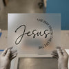 Jesus The Way Truth Life | DTF Transfer Ready to Press | Scriptural Heat Transfer